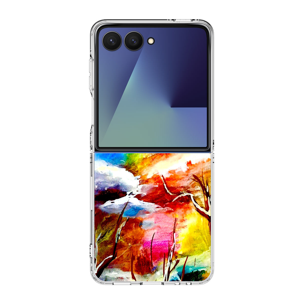 I Sense Winter's Wonderful Warmth Samsung Galaxy Z Flip 7 Case