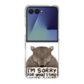 I'm Sorry For What I Said When I Was Hungry Samsung Galaxy Z Flip 7 Case