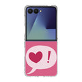 Love Pink Samsung Galaxy Z Flip 7 Case