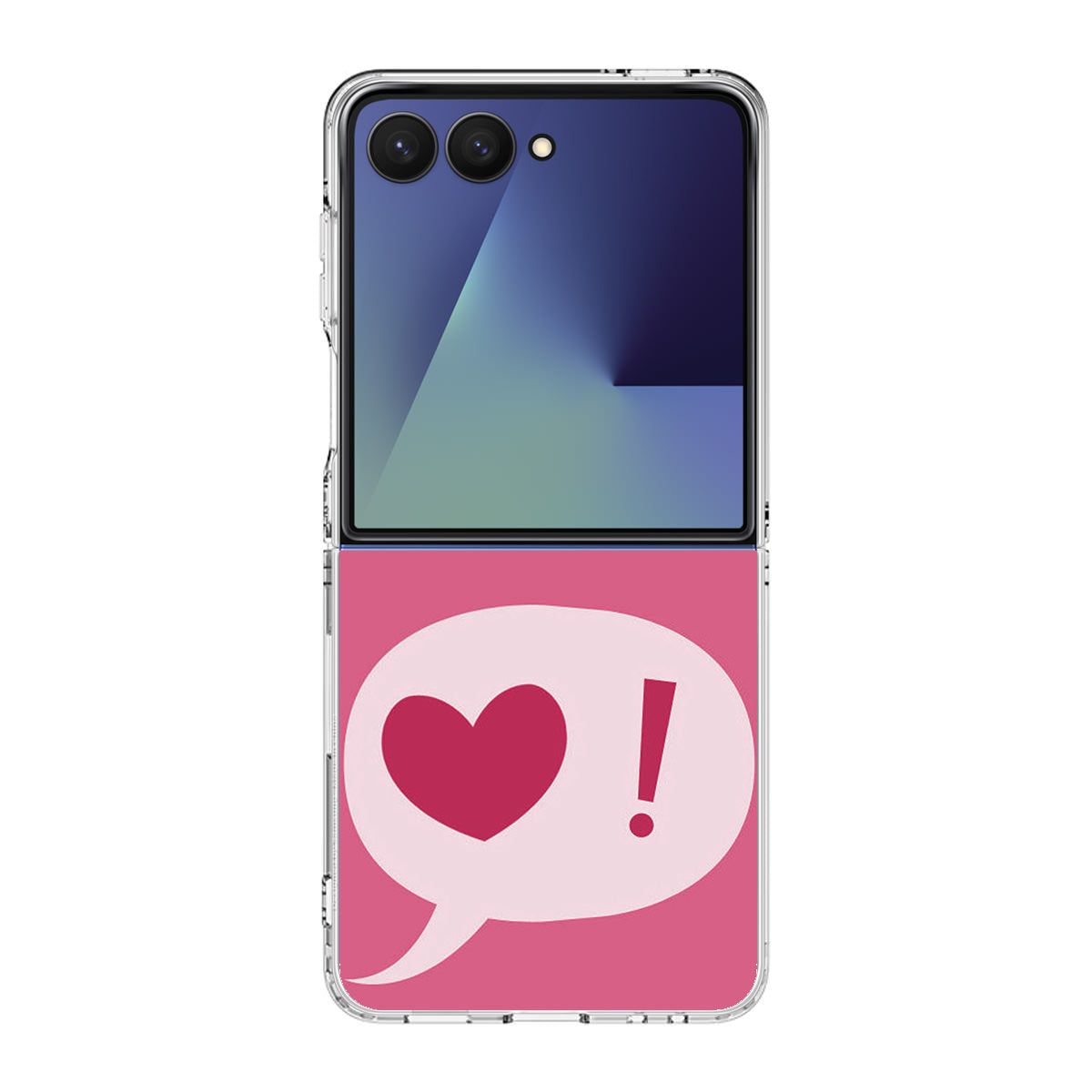 Love Pink Samsung Galaxy Z Flip 7 Case