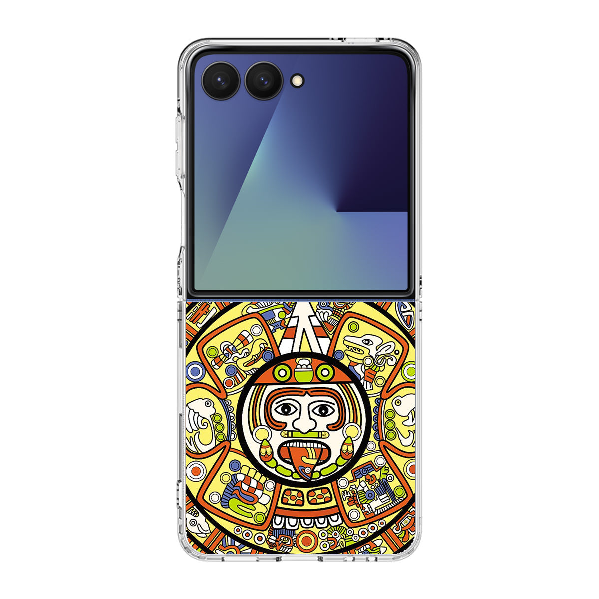 Mayan Calendar Samsung Galaxy Z Flip 7 Case