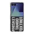 Military Signal Code Samsung Galaxy Z Flip 7 Case