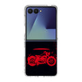 Motorcycle Red Art Samsung Galaxy Z Flip 7 Case