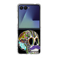 Mustache Sugar Skull Samsung Galaxy Z Flip 7 Case