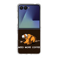 Need More Coffee Programmer Story Samsung Galaxy Z Flip 7 Case