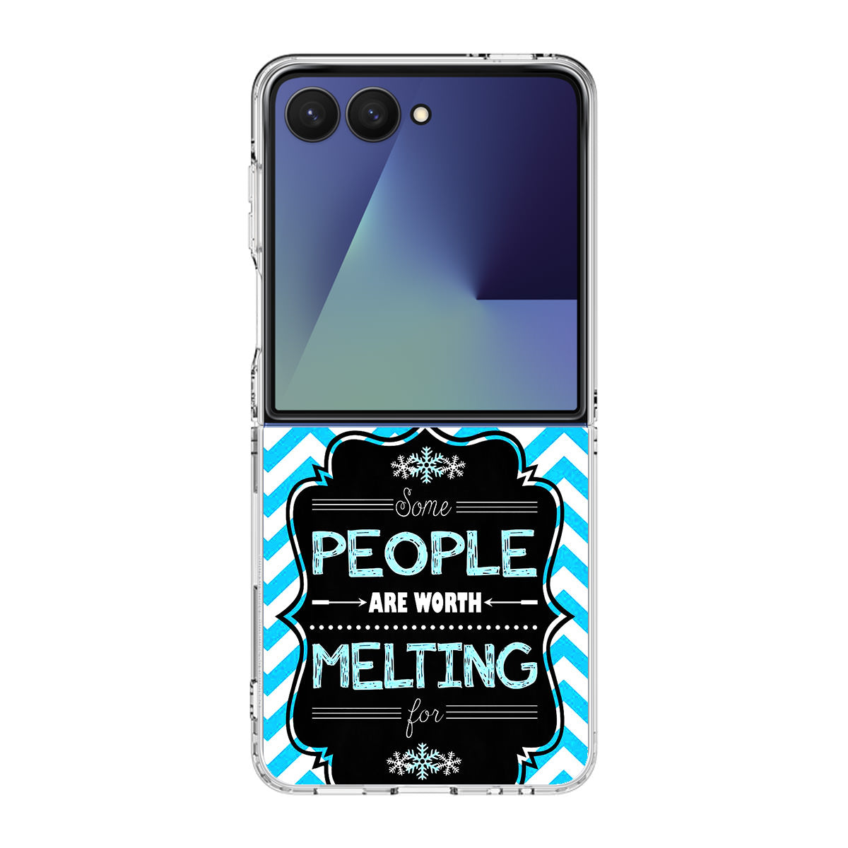Olaf Quotes Samsung Galaxy Z Flip 7 Case