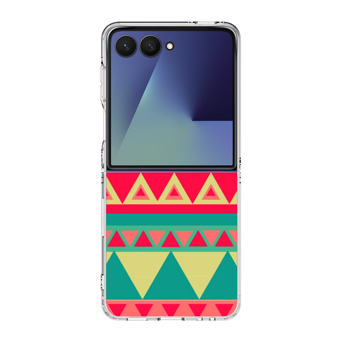 Old Aztec Pattern Samsung Galaxy Z Flip 7 Case
