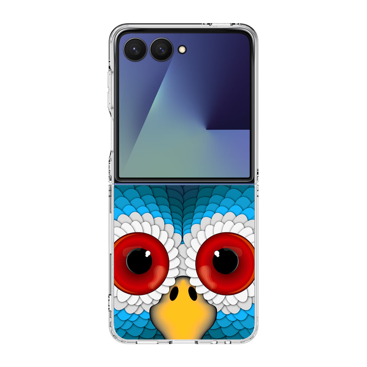 Owl Art Samsung Galaxy Z Flip 7 Case