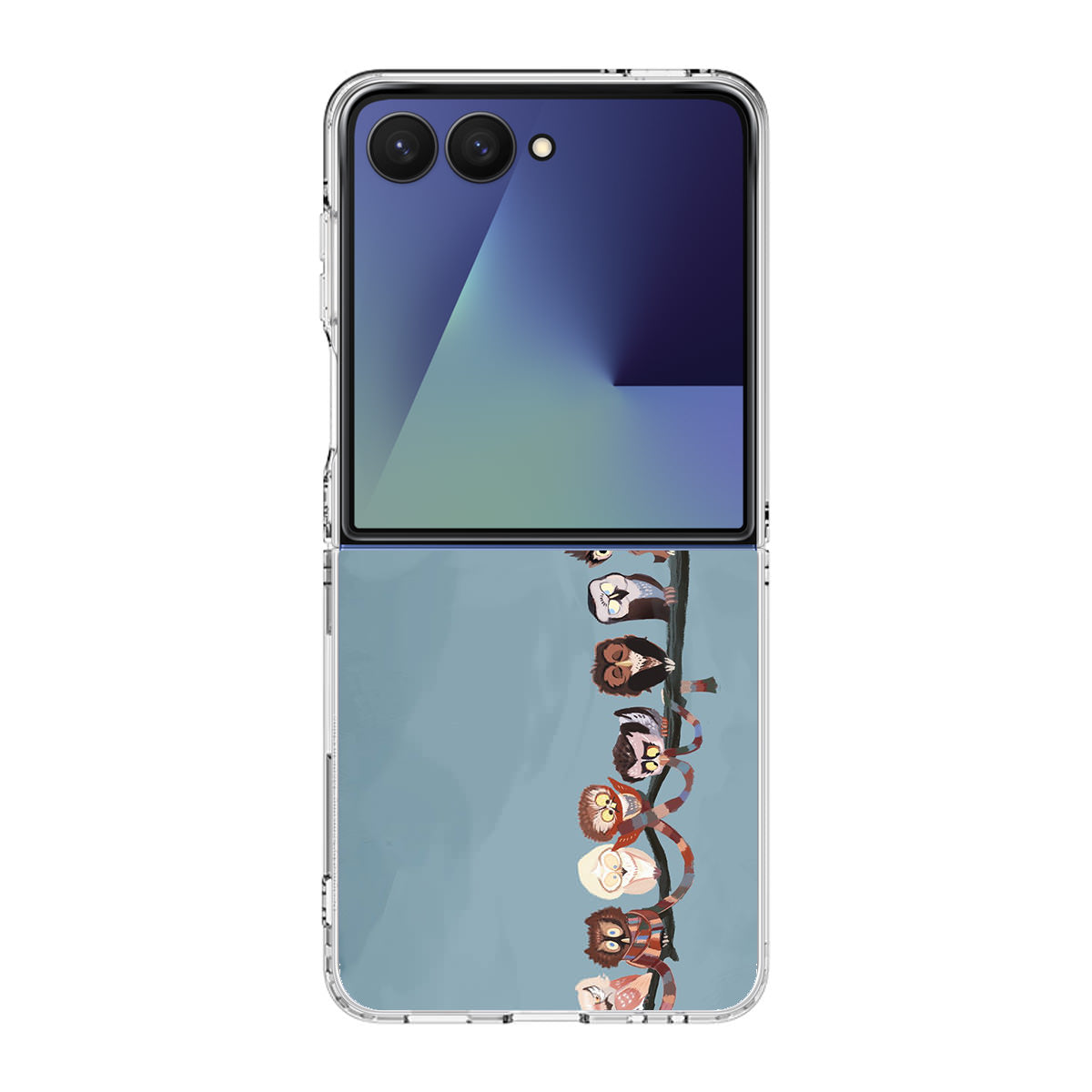 Owls on The Branch Samsung Galaxy Z Flip 7 Case
