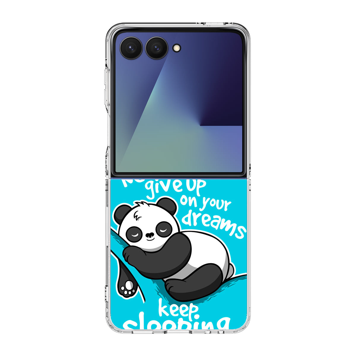 Panda Keep Sleeping Samsung Galaxy Z Flip 7 Case