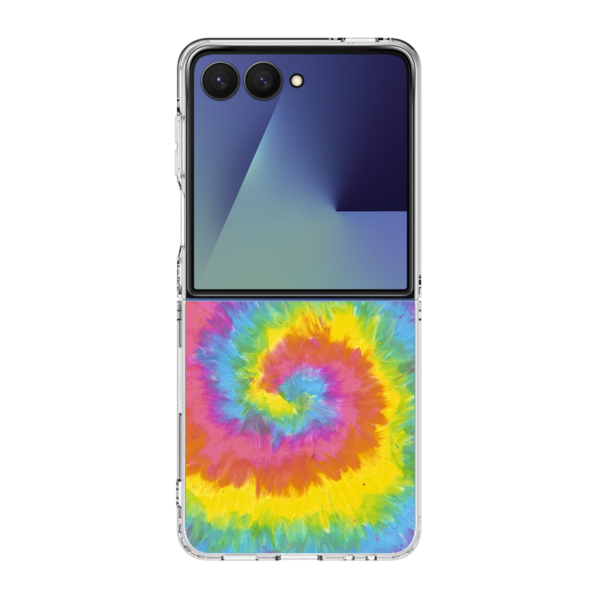 Pastel Rainbow Tie Dye Samsung Galaxy Z Flip 7 Case