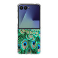 Peacock Feather Samsung Galaxy Z Flip 7 Case