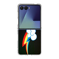 Rainbow Stripe Samsung Galaxy Z Flip 7 Case