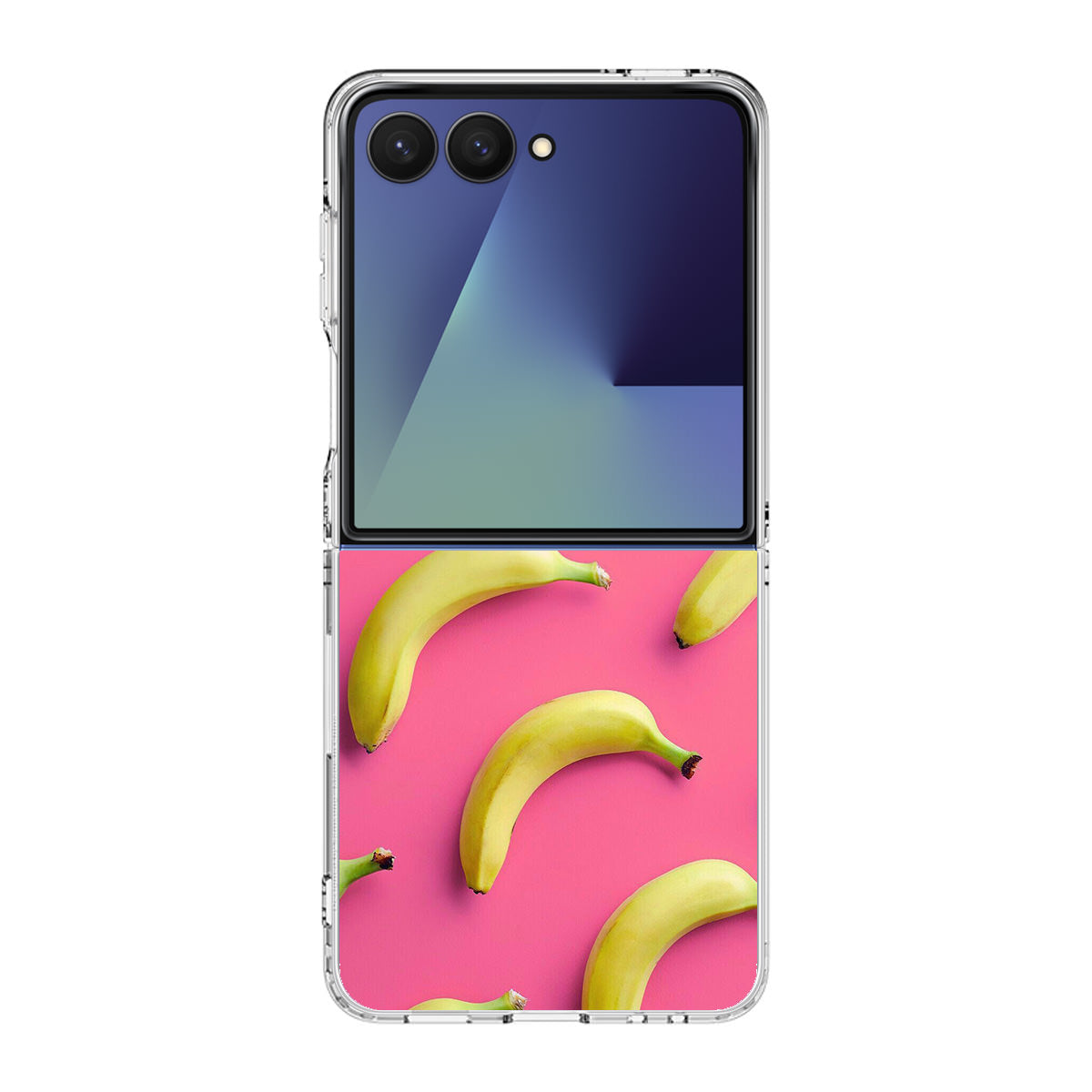 Real Bananas Fruit Pattern Samsung Galaxy Z Flip 7 Case