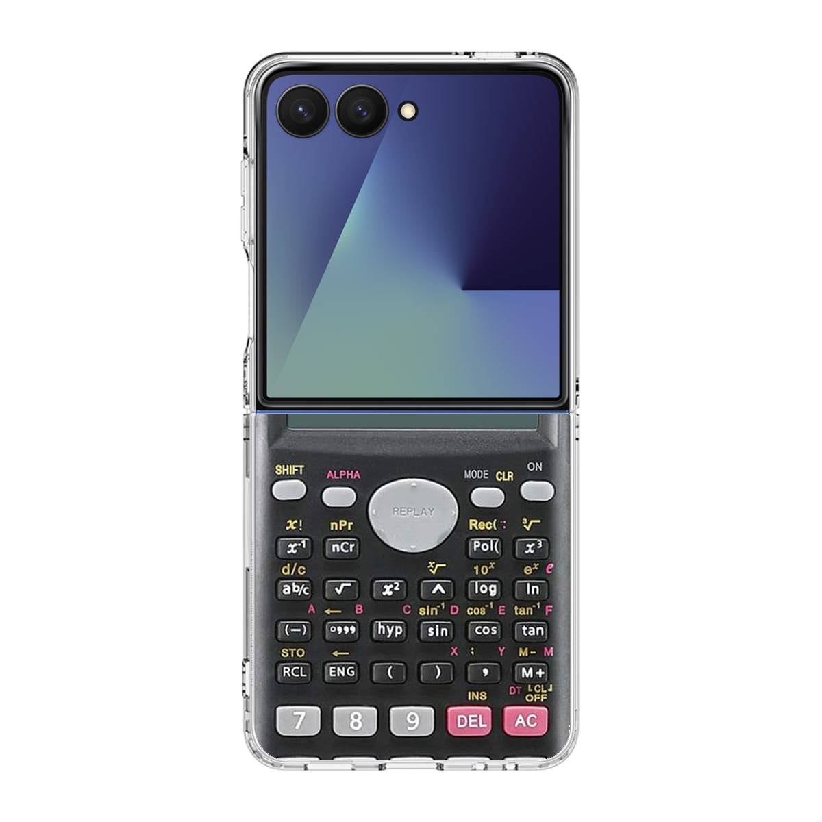 Scientific Calculator Design Samsung Galaxy Z Flip 7 Case