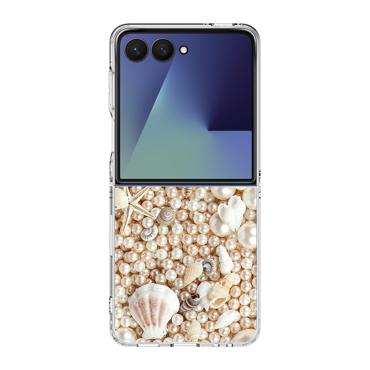 Shiny Pearl Samsung Galaxy Z Flip 7 Case