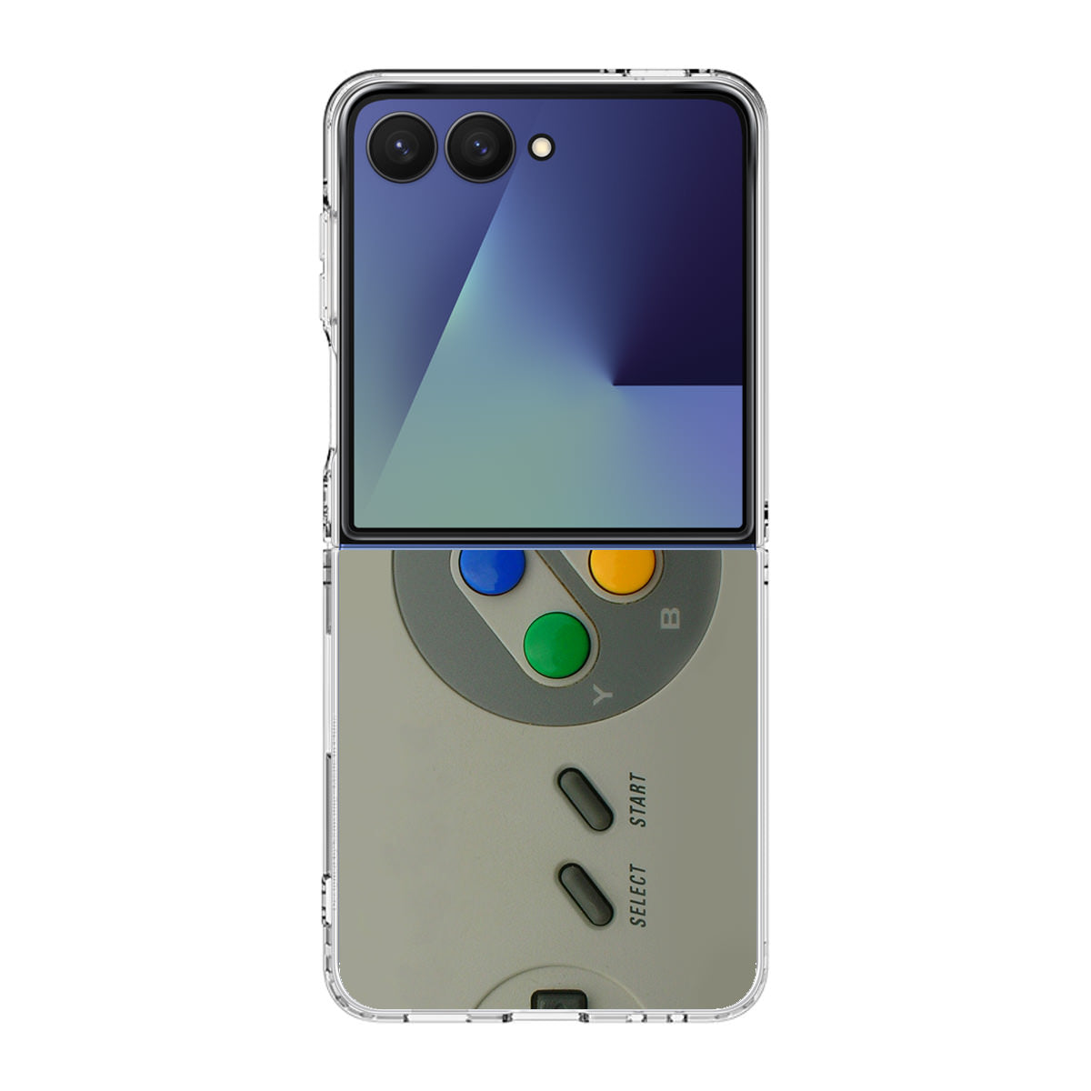 Silver Console Controller Samsung Galaxy Z Flip 7 Case