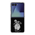 Skeleton Rides Scooter Samsung Galaxy Z Flip 7 Case