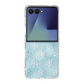 Snowflakes Pattern Samsung Galaxy Z Flip 7 Case