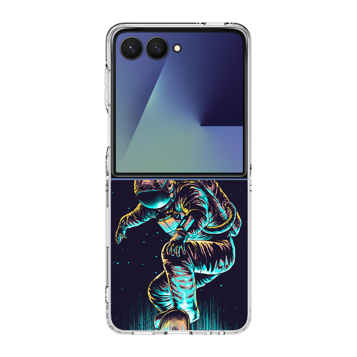 Space Skatter Samsung Galaxy Z Flip 7 Case