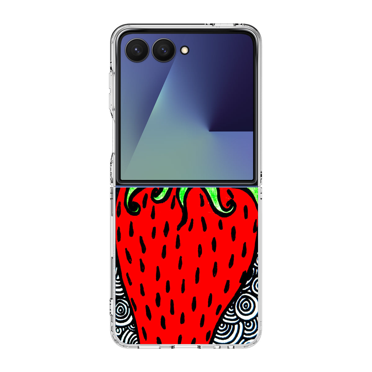 Strawberry Fields Forever Samsung Galaxy Z Flip 7 Case