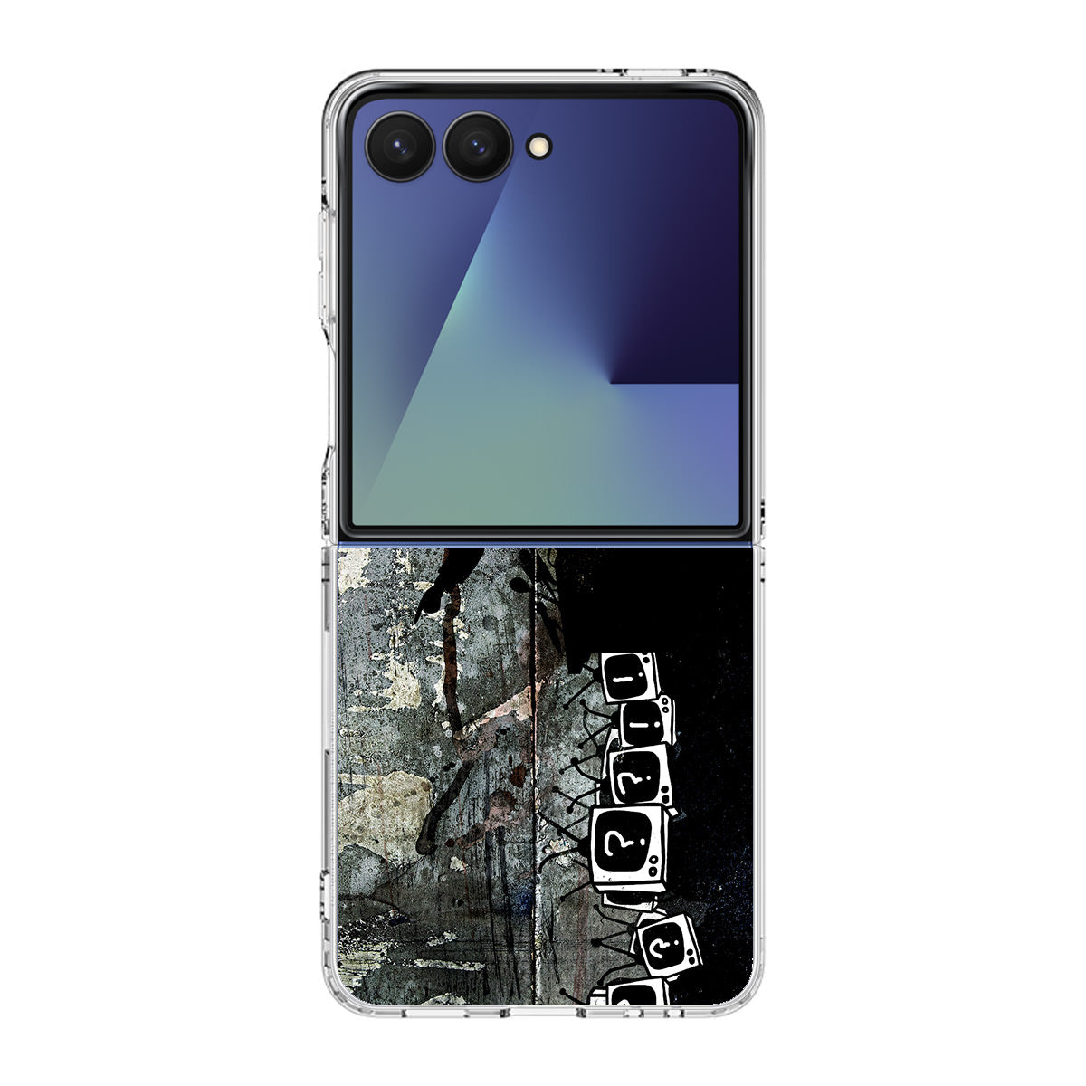 Television Rules the Nation Samsung Galaxy Z Flip 7 Case