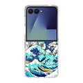 The Great Wave off Kanagawa Samsung Galaxy Z Flip 7 Case