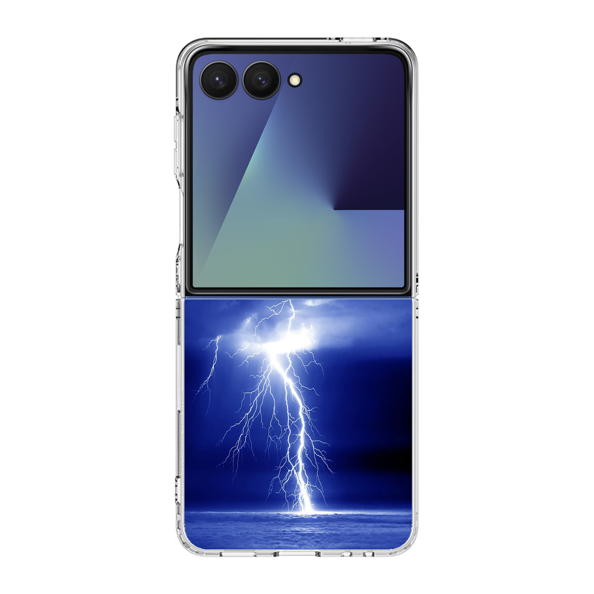 Thunder Over The Sea Samsung Galaxy Z Flip 7 Case