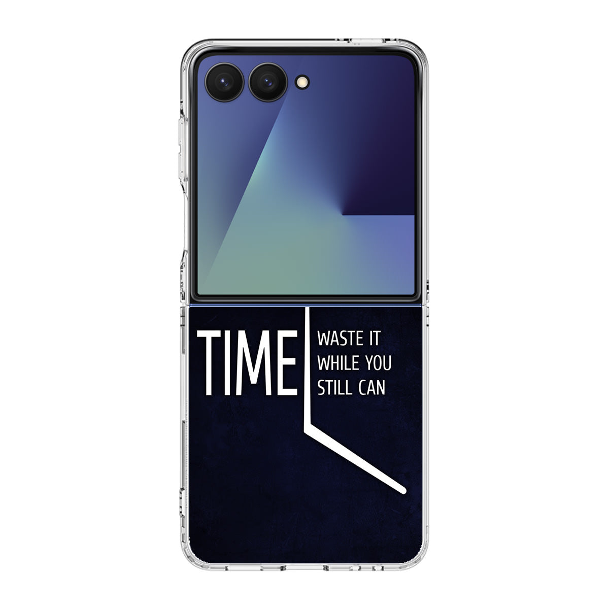 Time Waste It While You Still Can Samsung Galaxy Z Flip 7 Case