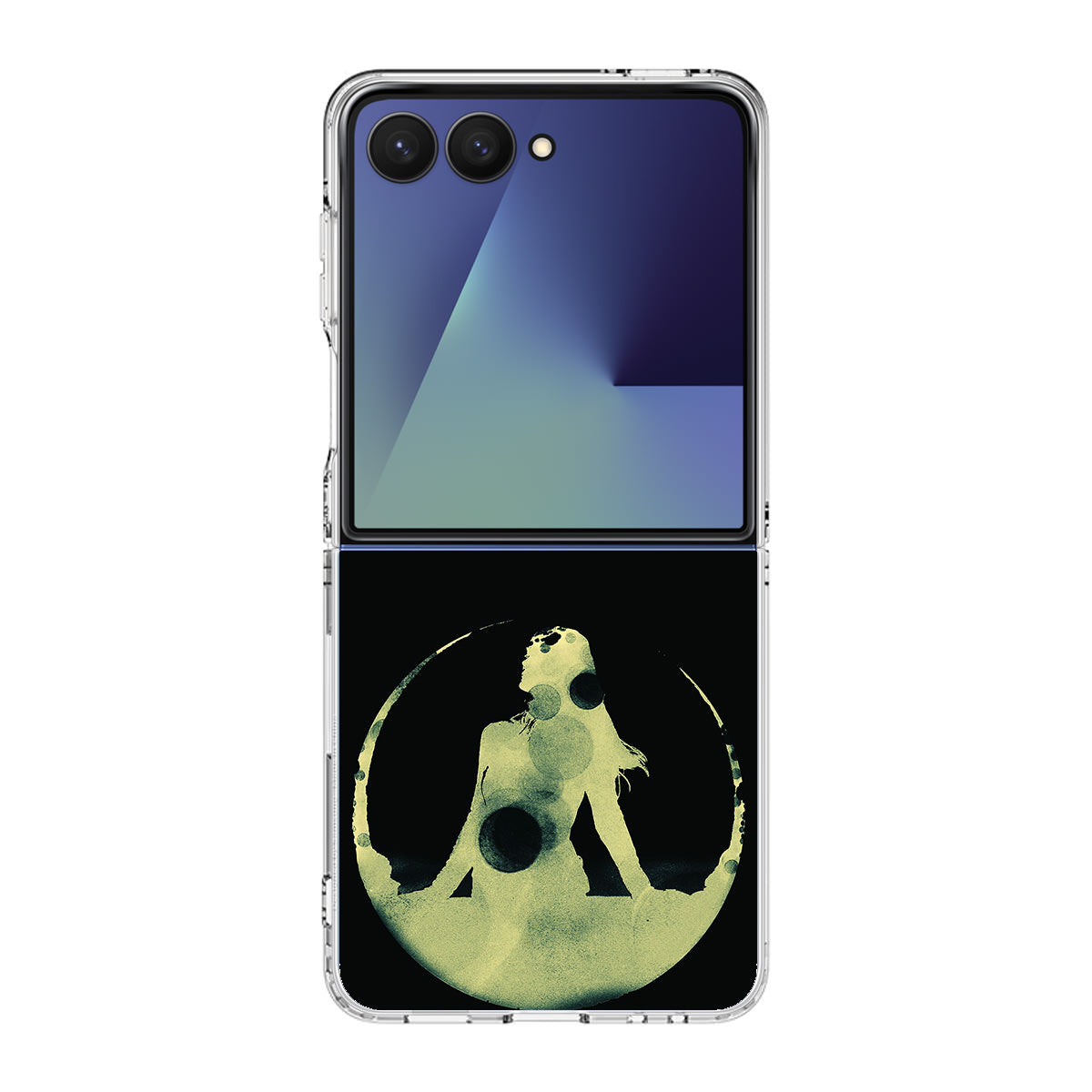 Tycho Costalbrake Dark Green Girl Samsung Galaxy Z Flip 7 Case