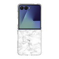 White Marble Samsung Galaxy Z Flip 7 Case