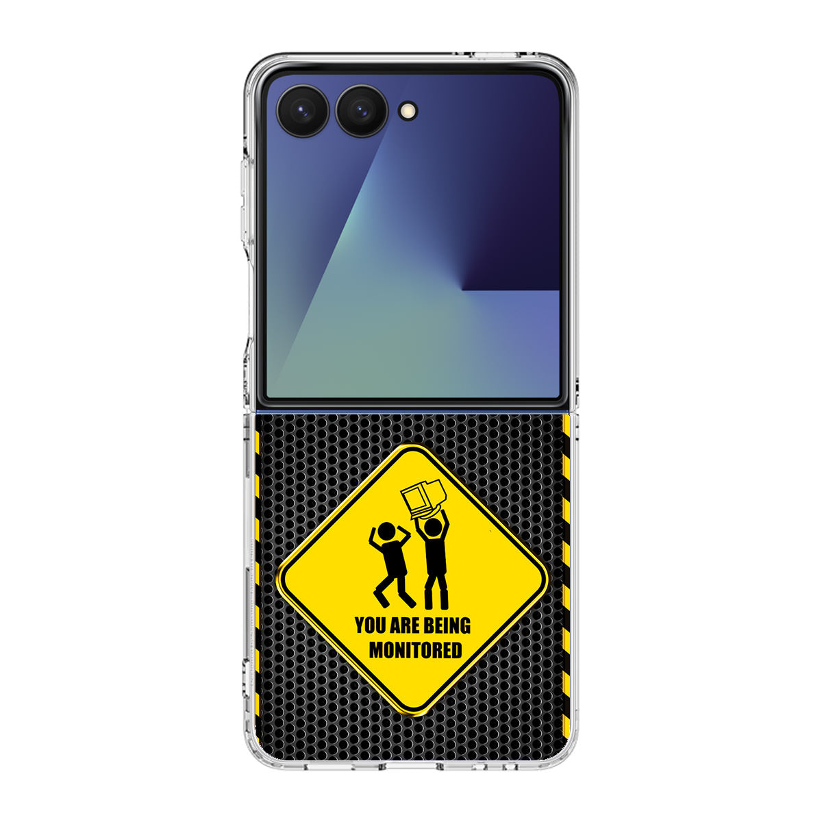 You Are Being Monitored Samsung Galaxy Z Flip 7 Case
