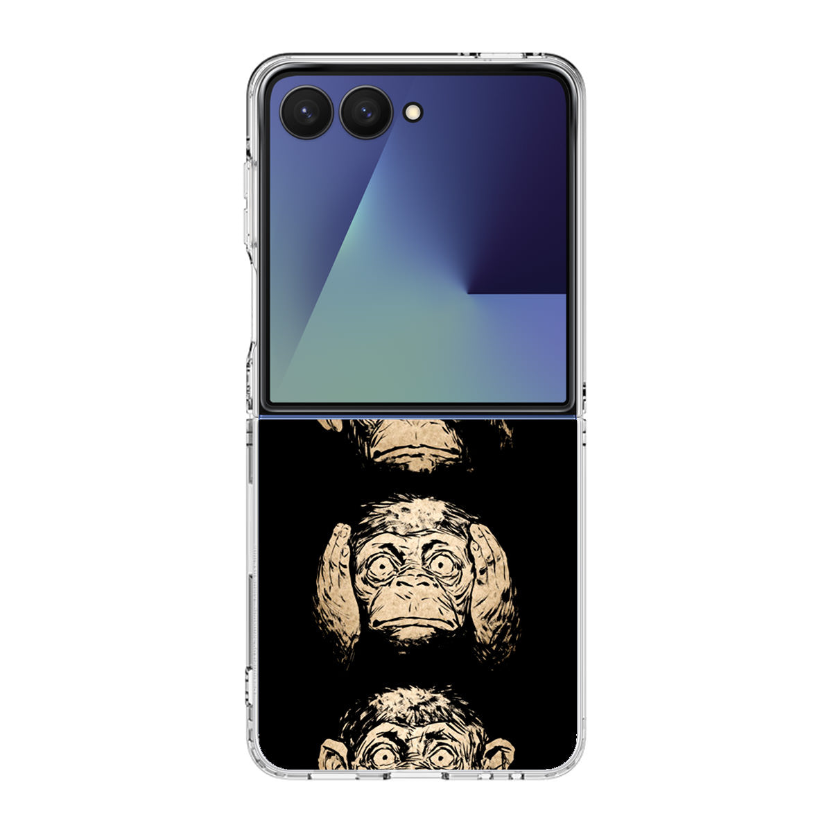 3 Wise Monkey Samsung Galaxy Z Flip 7 Case