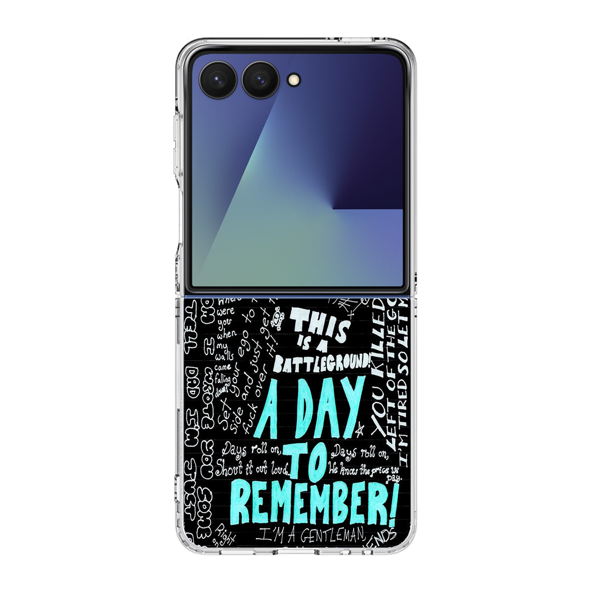 A Day To Remember Quote Samsung Galaxy Z Flip 7 Case