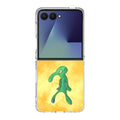 Bold and Brash Squidward Painting Samsung Galaxy Z Flip 7 Case