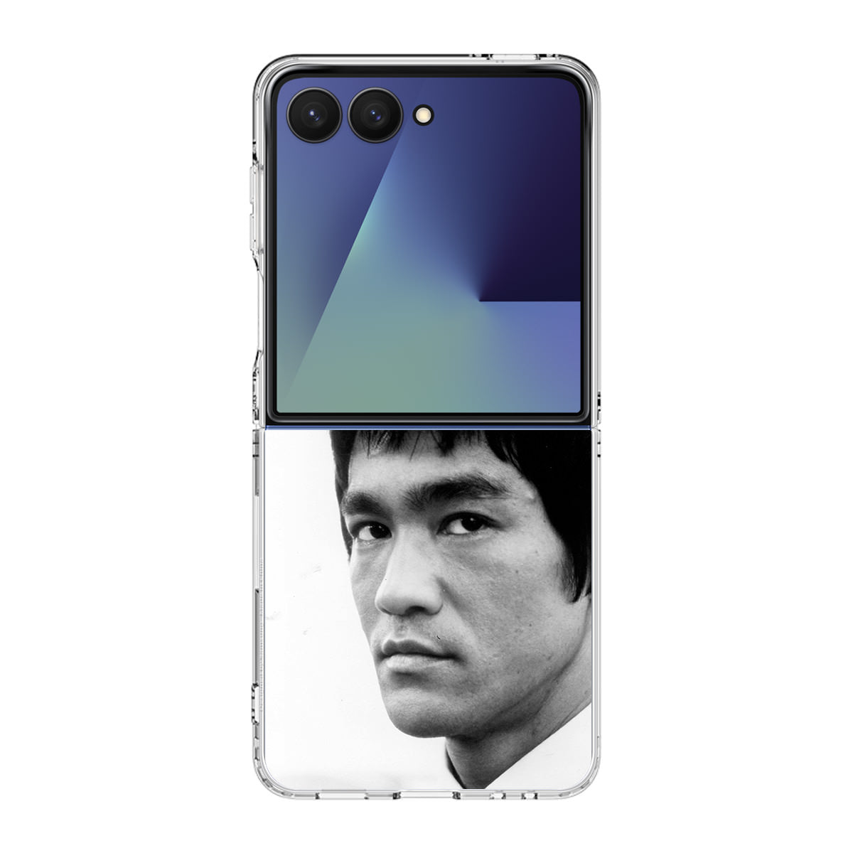 Bruce Lee B&W Samsung Galaxy Z Flip 7 Case