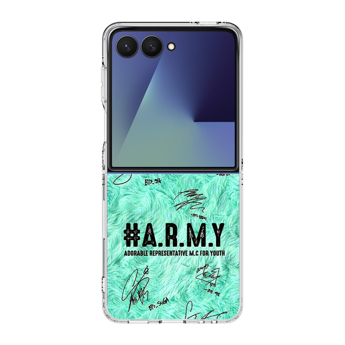 BTS Army Signature Samsung Galaxy Z Flip 7 Case