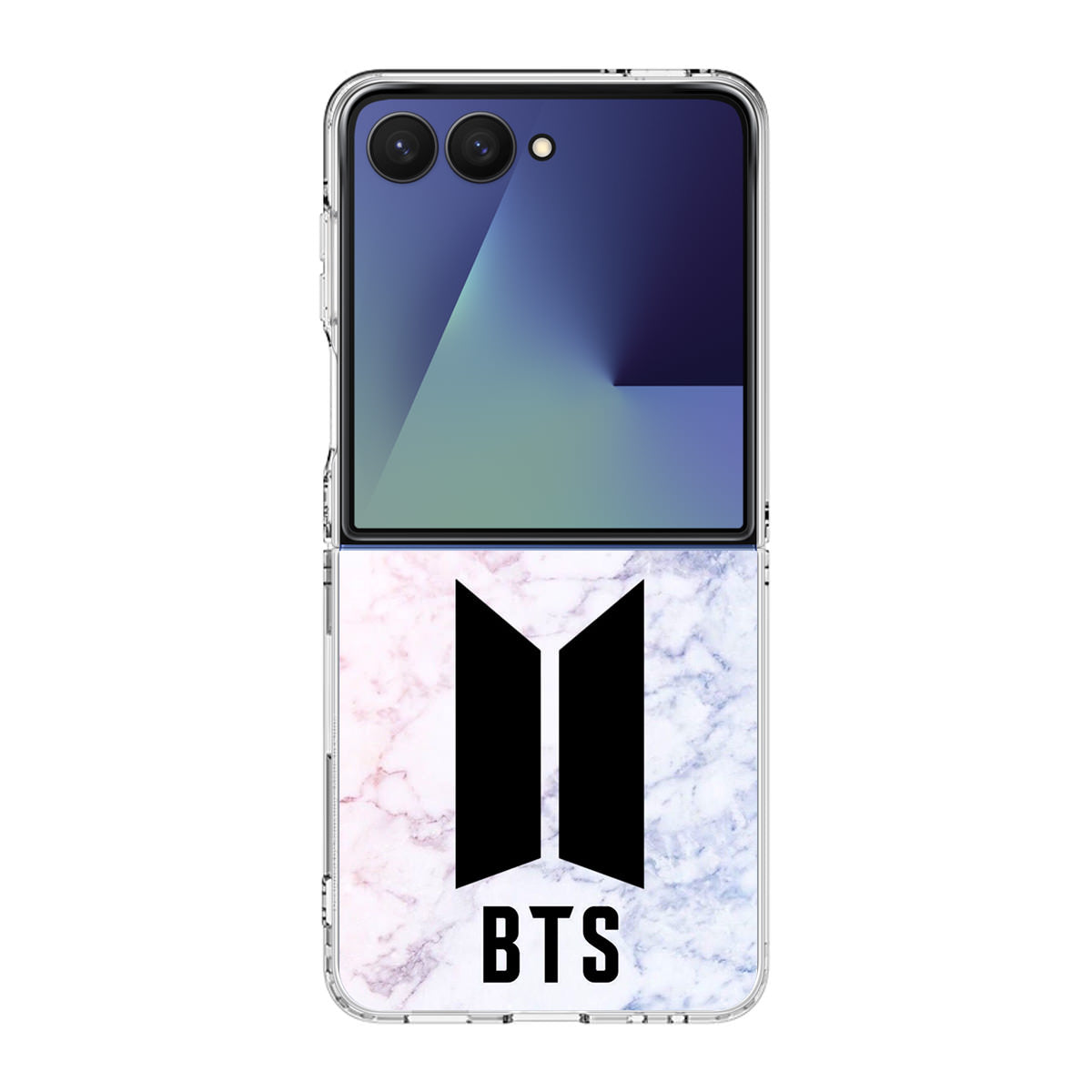 BTS Marble Samsung Galaxy Z Flip 7 Case