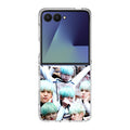 BTS Suga Collage Samsung Galaxy Z Flip 7 Case