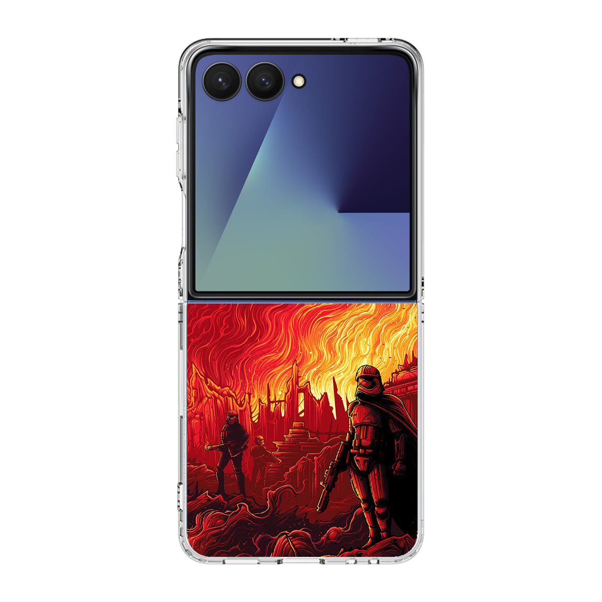 Captain Phasma Art Samsung Galaxy Z Flip 7 Case