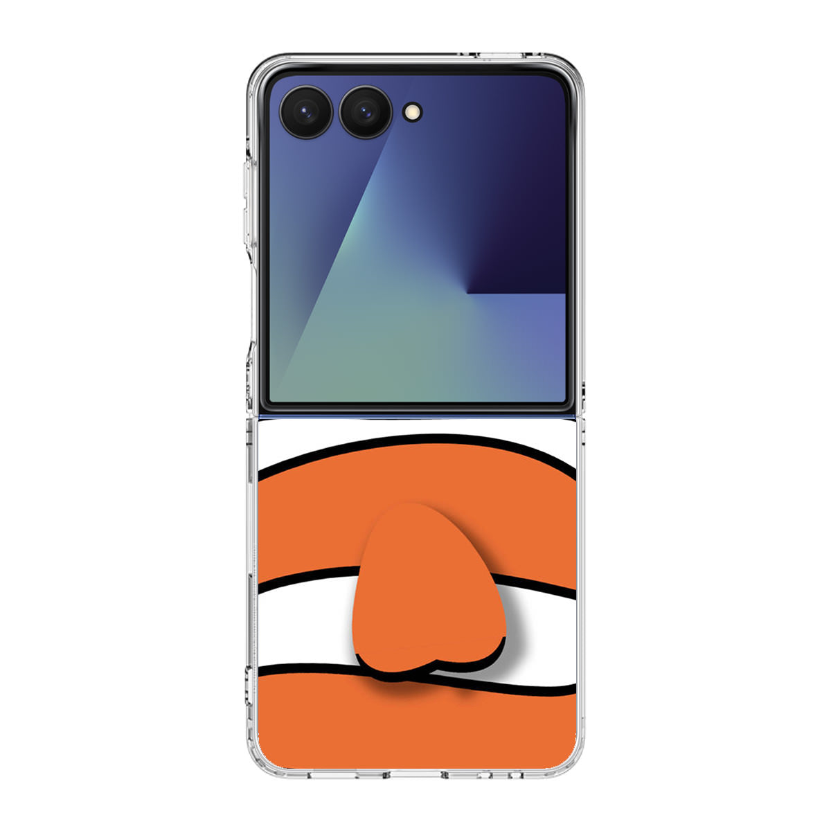 Clownfish Cartoon Samsung Galaxy Z Flip 7 Case