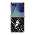 Vergil Black White Samsung Galaxy Z Flip 7 Case
