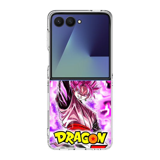 Dragon Ball Z Son Goku Black Rose Saiyan Samsung Galaxy Z Flip 7 Case
