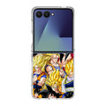 Dragon Ball Z Son Goku Transformation Samsung Galaxy Z Flip 7 Case