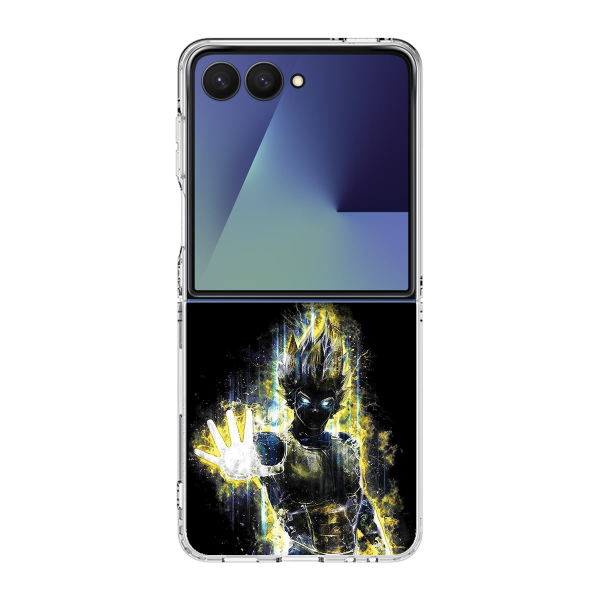 Dragon Ball Z Vegeta Bad Saiyan Prince Samsung Galaxy Z Flip 7 Case