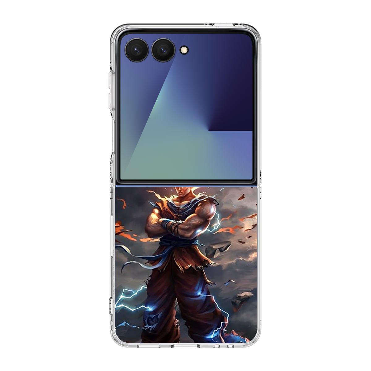 Evil Goku Samsung Galaxy Z Flip 7 Case