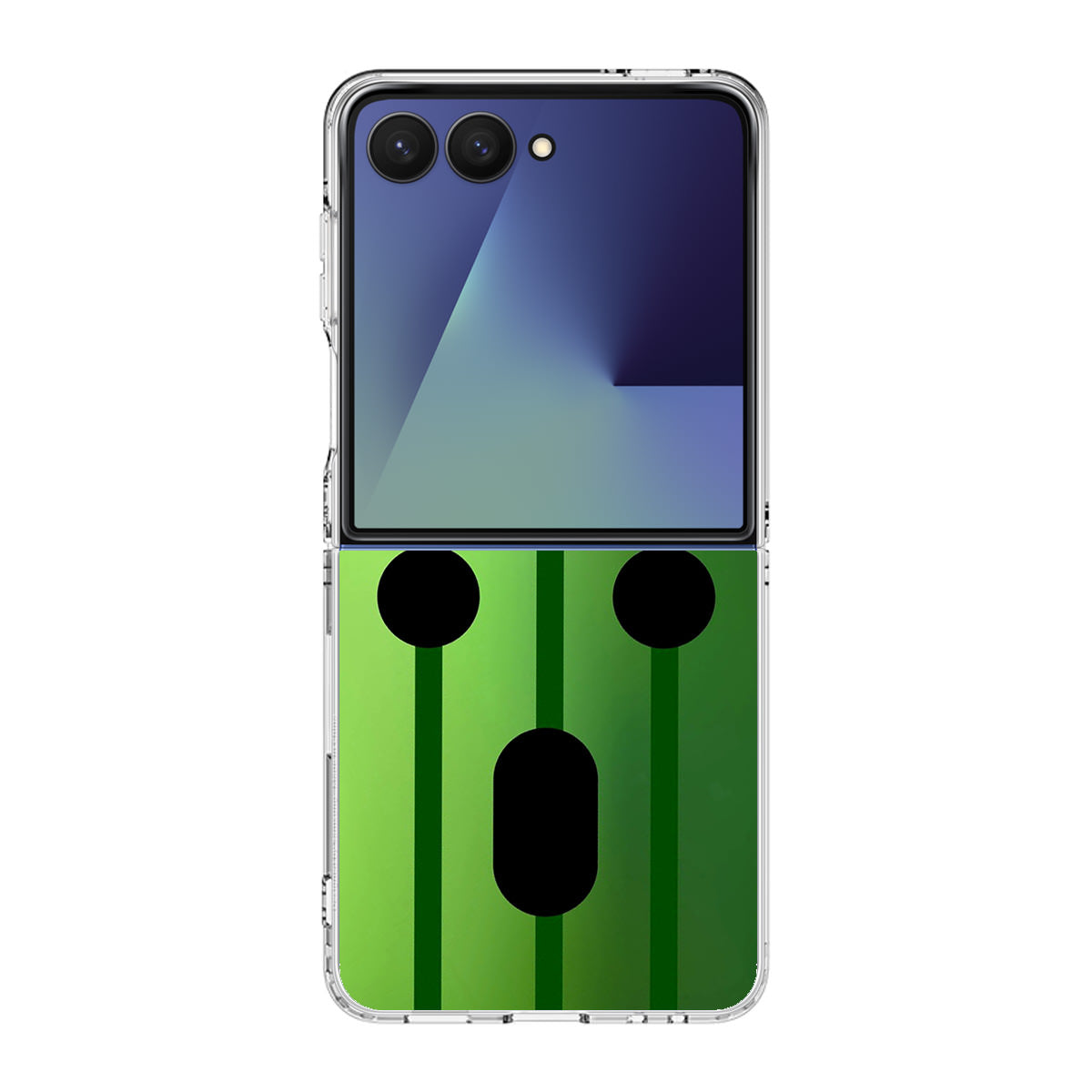 Funny Cactuar Face Samsung Galaxy Z Flip 7 Case