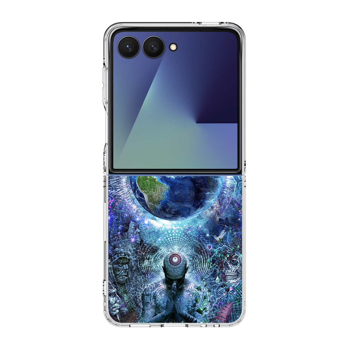 Gratitude For The Earth And Sky Samsung Galaxy Z Flip 7 Case