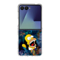 Homer Behind The Black Hole Samsung Galaxy Z Flip 7 Case