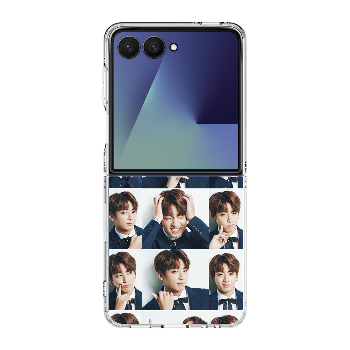 Jungkook Collage Samsung Galaxy Z Flip 7 Case